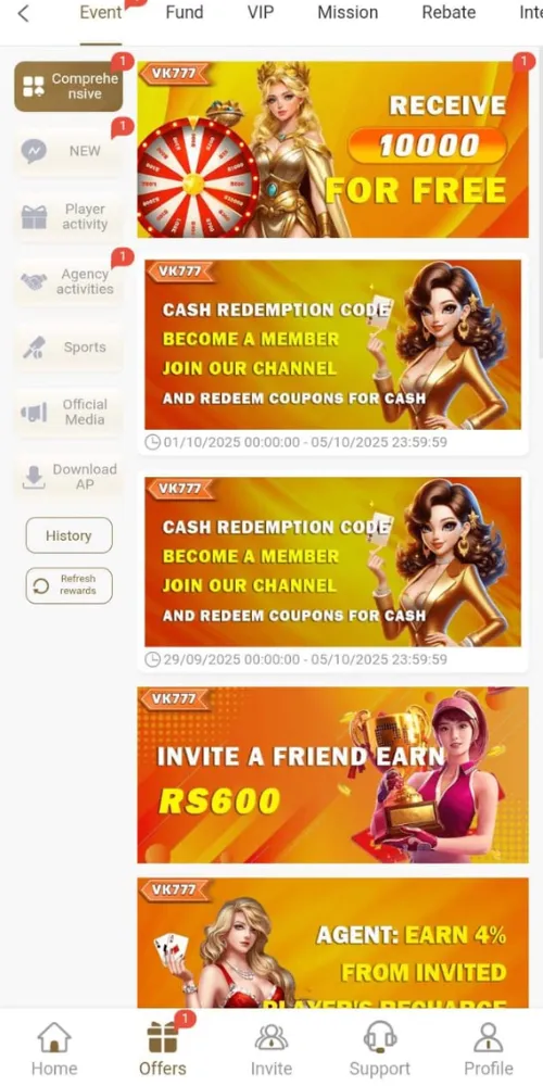 VK 777 Game Download (Real Earning App) for Android